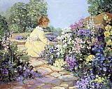 Sally Swatland Famous Paintings - The Garden at Khakum Woods